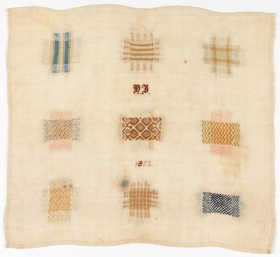 Darning Sampler by Unbekannt Unbekannt